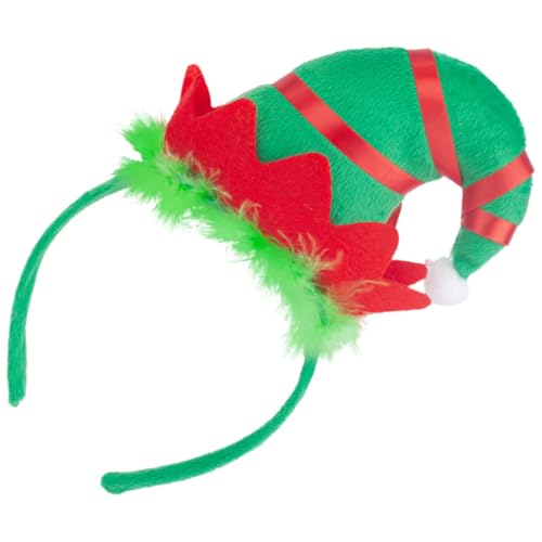 FOYTOKI Einzigartiges Weihnachts-Haar-Accessoire Elfen-Kappe Stirnband Hut für Cosplay von FOYTOKI