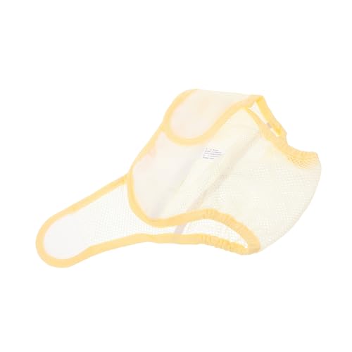 FOYTOKI Wiedergeborene Puppenwindeln Strumpfband Körper Für Babytücher Waschbares Rülpsen Liege Lenseria Tasche Braut- Unterwäsche Für Babypuppen Grüner Body Handtuch Polyester Yellow von FOYTOKI