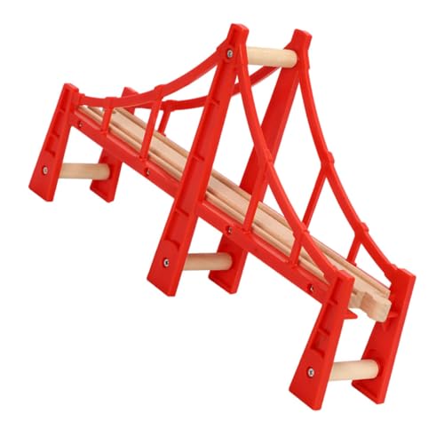 FOYTOKI Zuggleis Spielzeug DIY Brücke Modellbahn Gleisbrücke Spielzeug Ersatz Zugbrücke Zugszene Brücke DIY Zugzubehör Eisenbahnbrücke Modellbahngleis Lieferungen Lustiges von FOYTOKI