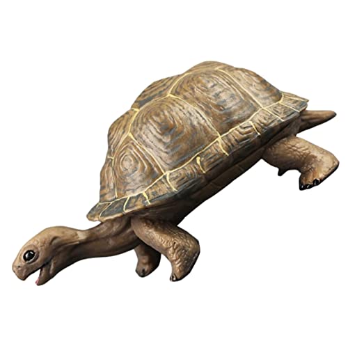 FOYTOKI Turtle Simulierte Puzzle-Spielzeug Für Kinder Animal Figures Zabawki Stymulujące Rozwój Exquisite Schildkrötenverzierungen Spielzeugschildkröte Aus Plastik PVC Schildkröten Spielzeug von FOYTOKI