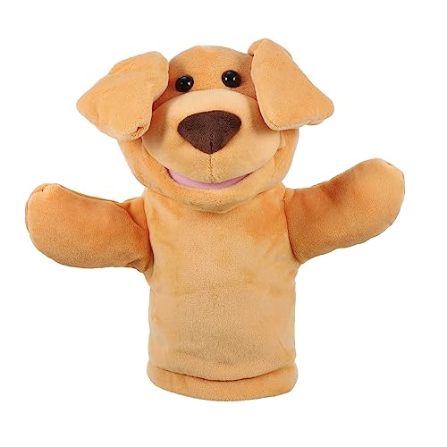 FOYTOKI üsch Hund Handpuppe Für Weiches Stofftier Ideal Zum Lernen Und Geschichtenerzählen Perfekt Für Kreative Rollenspiele Und Puppentheater von FOYTOKI