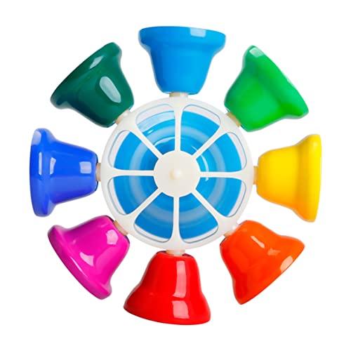 Rotierende Glocke Kinderspielzeug Kindermusikinstrumente Spielzeug Für Kinder Acht Ton Spielzeug Musikspielzeug Für Kleinkinder Acht Ton Glocke Musikinstrument Spielzeug FOYTOKI von FOYTOKI