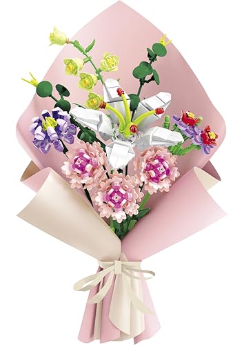 FOrange FC8314 Blumenstrauß Gartennelke LED Klemmbausteine 514pcs Spielzeug Bausatz-NEU-OVP FOrange FC8314 Blumenstrauß Gartennelke LED Klemmbausteine 514pcs Spielzeug Bausatz-NEU-OVP von Forange