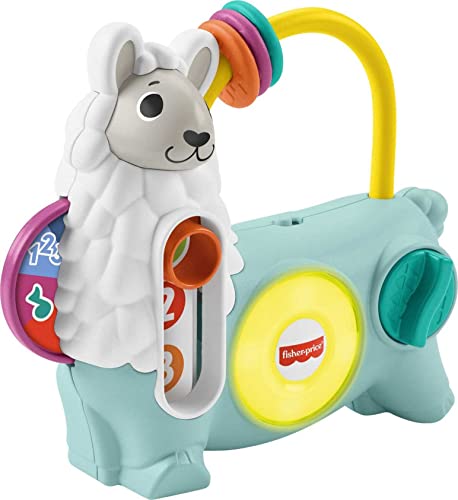 MATTEL FRANCE HNM89 Emma der Lama Erwachen und Entdecken, Mehrfarbig, S von Fisher-Price