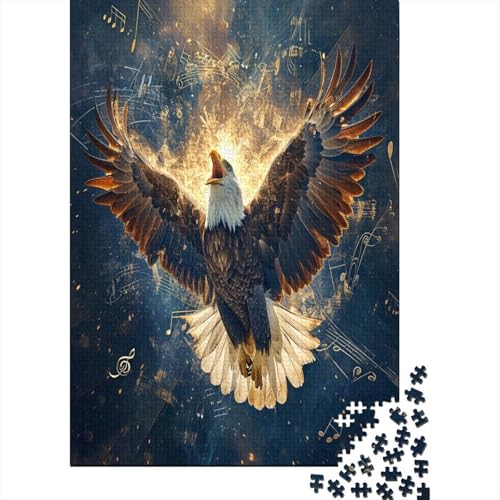 Adler Puzzle 1000 Teile Puzzles Für Erwachsene Klassische Puzzles 1000 Teile Erwachsene Puzzlespiel Erwachsene 1000 Teile Erwachsenen Puzzlespiel Puzzel 1000pcs (75x50cm) von FPAKAKIIE