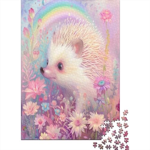 Igel 1000 Teile Puzzle Für Erwachsene, Hochwertige Recycelbare MateriAußerirdische Und Druck Puzzlespiel, Familienspiel, Geschenk Für Liebhaber Oder Freunde Puzzel 1000pcs (75x50cm) von FPAKAKIIE