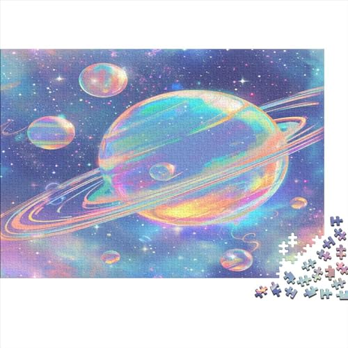 Kosmische Planeten Puzzle 1000 Teile Puzzles Für Erwachsene Klassische Puzzles 1000 Teile Erwachsene Puzzlespiel Erwachsene 1000 Teile Erwachsenen Puzzlespiel Puzzel 1000pcs (75x50cm) von FPAKAKIIE