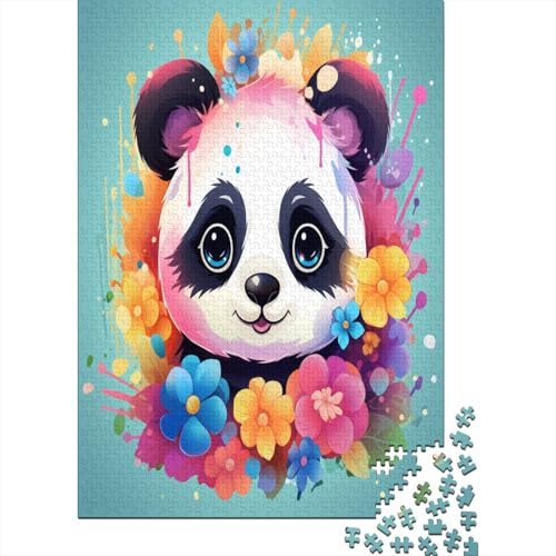 Panda Puzzlespiel 1000 Teile Jigsaw Puzzle 1000 Puzzle FüR Erwachsene Kinder Senioren Erwachsenen Puzzlespiel Puzzel 1000pcs (75x50cm) von FPAKAKIIE