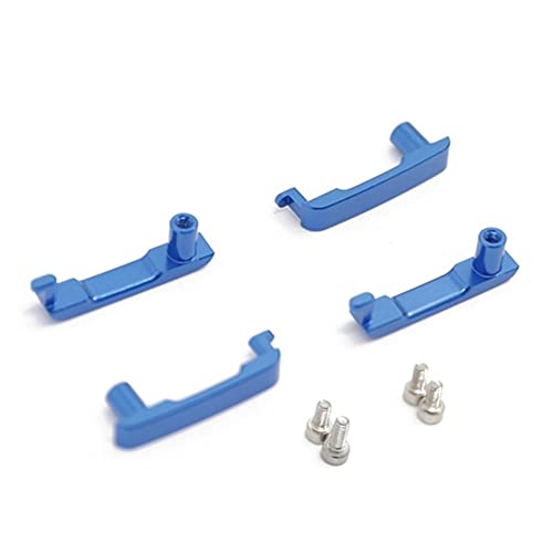 FPT Metall-Türgriffe 4 Stück für -4 Trx4 T4 2021 1/10 RC Crawler Zubehör für Auto-Upgrades, Marineblau von FPT