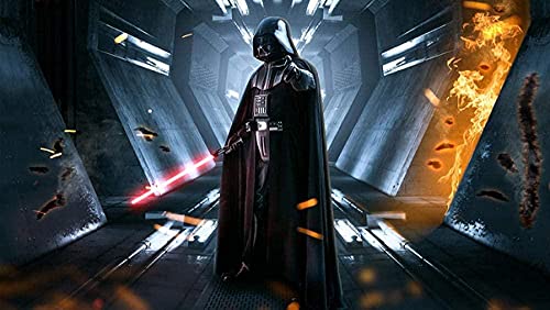 1000-teiliges Puzzle für Erwachsene, Darth Vader Star Wars, lustiges, entspannendes Familienspiel für Kinder und Erwachsene, 38 x 26 cm 1000-teiliges Puzzle für Erwachsene, Darth Vader Star Wars, lustiges, entspannendes Familienspiel für Kinder und Erwachsene, 38 x 26 cm von FPTZL