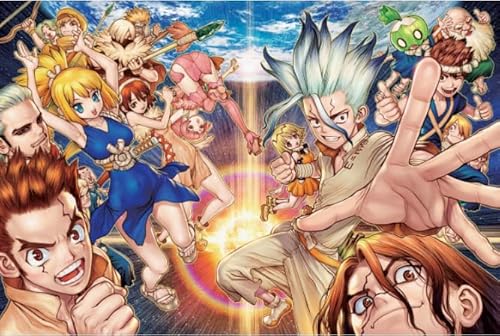 Puzzle 1000 Teile, Japanisches Anime-Poster „Dr. Stone“, lustiges Puzzle für Erwachsene, Spielzeug Vf17Np 26x38CM Puzzle 1000 Teile, Japanisches Anime-Poster „Dr. Stone“, lustiges Puzzle für Erwachsene, Spielzeug Vf17Np 26x38CM von FPTZL