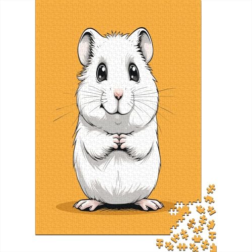 Hamster Puzzle 1000 Teile Puzzle Für Erwachsene Und Kinder Ab 14 Jahren Puzzel 1000pcs (75x50cm) von FQBZKALIE