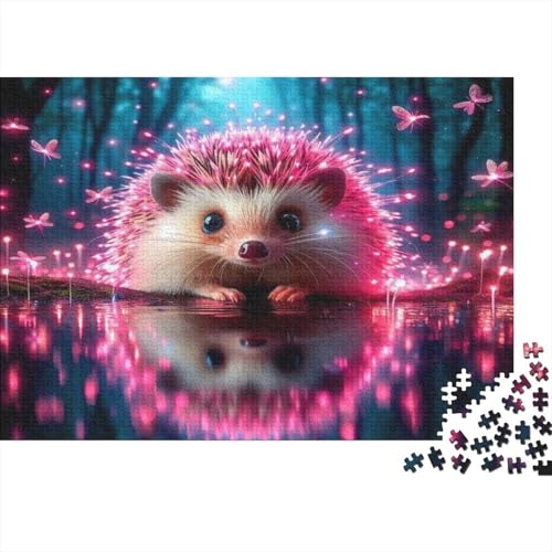 Igel Puzzlespiel 1000 Teile, Puzzle Erwachsene 1000 Teile, Impossible Puzzle GesKükenlichkeitsspiel Für Die Ganze Familie, Puzzle Erwachsene 1000 Teile Puzzel 1000pcs (75x50cm) von FQBZKALIE