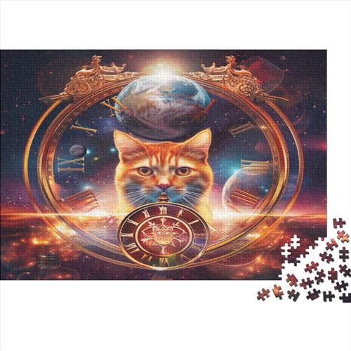 Kat Puzzle 1000 Teile Erwachsene, Puzzlespiel Jigsaw Puzzles Erwachsenen Puzzlespiel Puzzel 1000pcs (75x50cm) von FQBZKALIE