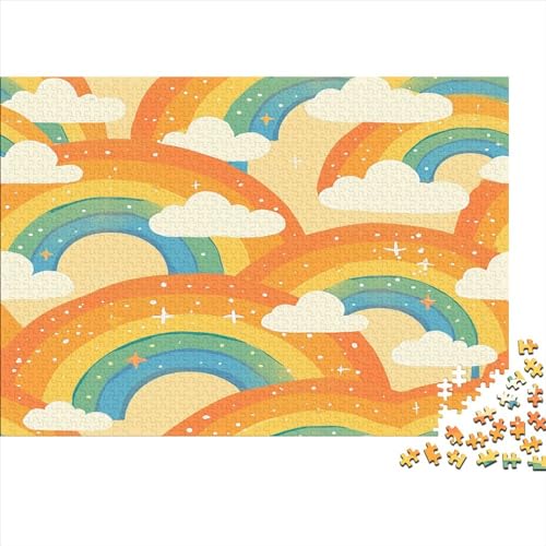 Regenbogen Puzzlespiel 1000 Teile Puzzle Für Erwachsene Und Kinder Ab 14 Jahren, Puzzle Erwachsenen Puzzlespi Puzzel 1000pcs (75x50cm) von FQBZKALIE