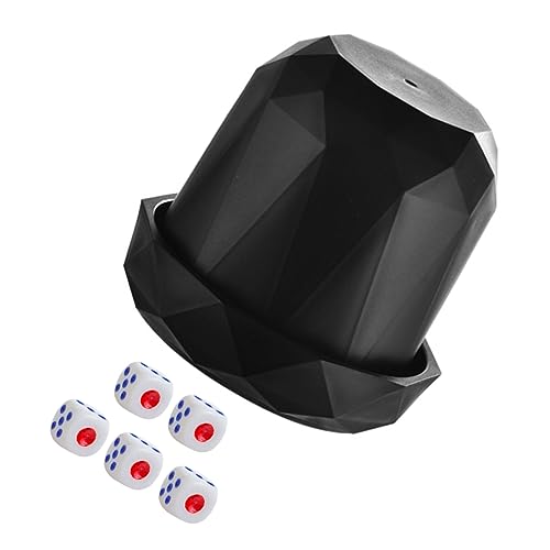 FRCOLOR Ktv Würfelspiel Satz für Familien Ruhige Würfel mit Tasse Brettspiel Spielzeug für Partys FRCOLOR Ktv Würfelspiel Satz für Familien Ruhige Würfel mit Tasse Brettspiel Spielzeug für Partys von FRCOLOR