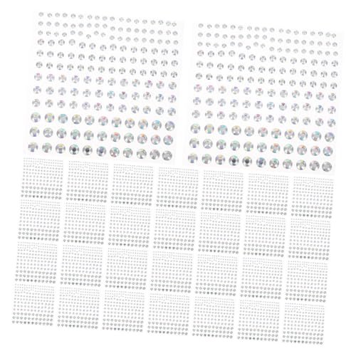FRCOLOR 10 Stück Glänzende Diamantaufkleber Juwelenaufkleber zum Basteln Schmucksteine zum Basteln Bling juwelen Aufkleber Selbstklebende Bling-Juwelen Gesichtssteine kleben Plastik FRCOLOR 10 Stück Glänzende Diamantaufkleber Juwelenaufkleber zum Basteln Schmucksteine zum Basteln Bling juwelen Aufkleber Selbstklebende Bling-Juwelen Gesichtssteine kleben Plastik von FRCOLOR