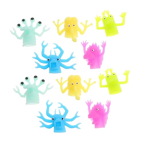 FRCOLOR 10 Stück Teiliges Leuchtende Fingerpuppen TPR Material Bunte Kreaturen für Geschichten Erzählen Eltern Junge Mädchen Interaktion Geburtstagsgeschenk FRCOLOR 10 Stück Teiliges Leuchtende Fingerpuppen TPR Material Bunte Kreaturen für Geschichten Erzählen Eltern Junge Mädchen Interaktion Geburtstagsgeschenk von FRCOLOR