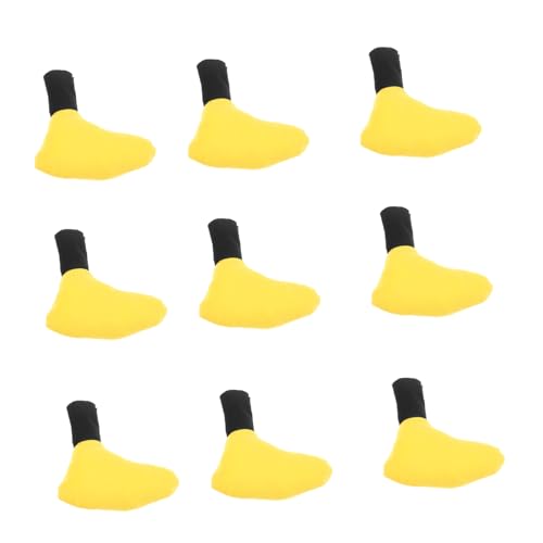 FRCOLOR 10 Stück Teiliges Plüsch Entenfüße Gelb Weiche Abnehmbare Puppenzubehör für Kuscheltierspielzeuge und Dekoration FRCOLOR 10 Stück Teiliges Plüsch Entenfüße Gelb Weiche Abnehmbare Puppenzubehör für Kuscheltierspielzeuge und Dekoration von FRCOLOR