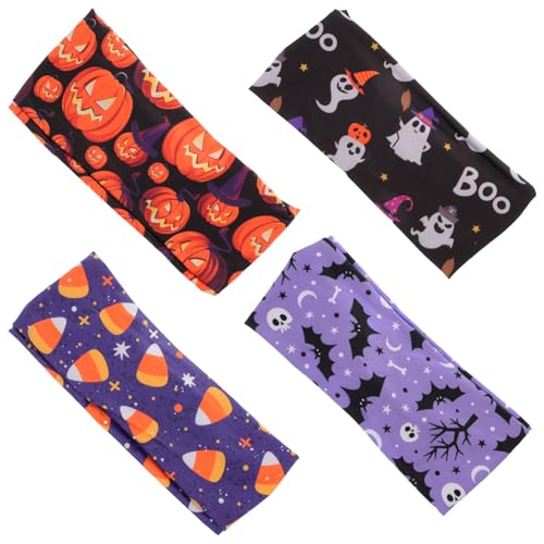 FRCOLOR 12 Stk Halloween-stirnband Haargummis Für Frauen Halloween- -haarband Haarbänder Für Damen Krankenschwester-stirnbänder Yoga-stirnbänder Haarbandanas Polyester-spandex von FRCOLOR