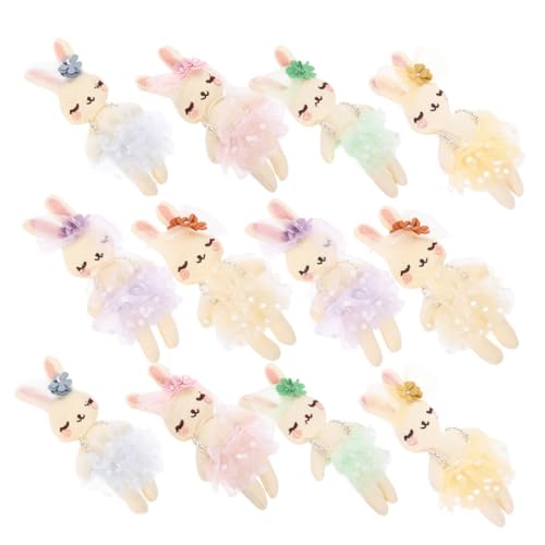 FRCOLOR 12 Stück Teiliges Kaninchen Spielzeuge Multifunktionale Deko für Kinderzimmer Weiche Kuscheltiere für Ostern Süße Häschen Puppen zum Basteln und Dekorieren FRCOLOR 12 Stück Teiliges Kaninchen Spielzeuge Multifunktionale Deko für Kinderzimmer Weiche Kuscheltiere für Ostern Süße Häschen Puppen zum Basteln und Dekorieren von FRCOLOR