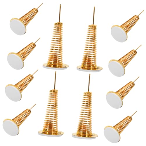 FRCOLOR 12 Stück Teiliges Metall Federbasis für DIY Wackelkopf Puppe Auto Armaturenbrett Federsockel Schwingfeder Kleiner Robuster Federteller zum Dekorieren von Fahrzeugen und Motorrädern FRCOLOR 12 Stück Teiliges Metall Federbasis für DIY Wackelkopf Puppe Auto Armaturenbrett Federsockel Schwingfeder Kleiner Robuster Federteller zum Dekorieren von Fahrzeugen und Motorrädern von FRCOLOR