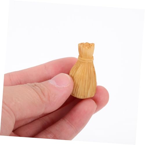 FRCOLOR 12 Stück Teiliges Mini Heuballen Kunststoff mit Stützfuß Realistische Miniatur Heuhaufen für Puppenhaus Gartendekoration Western Party Verschiedene Formen FRCOLOR 12 Stück Teiliges Mini Heuballen Kunststoff mit Stützfuß Realistische Miniatur Heuhaufen für Puppenhaus Gartendekoration Western Party Verschiedene Formen von FRCOLOR