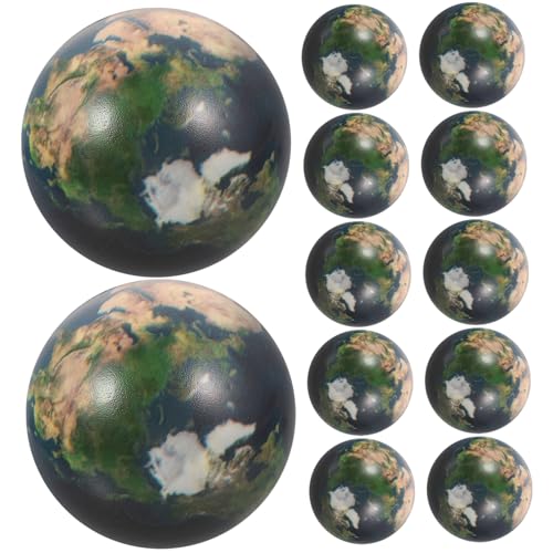 FRCOLOR 12 Stück Teiliges Planet Muster Quetschball Schaumstoff Bouncy Balls Stressabbau für Frühe Lernspielzeuge Planeten Partygeschenke Kognitives Trainingsspielzeug FRCOLOR 12 Stück Teiliges Planet Muster Quetschball Schaumstoff Bouncy Balls Stressabbau für Frühe Lernspielzeuge Planeten Partygeschenke Kognitives Trainingsspielzeug von FRCOLOR
