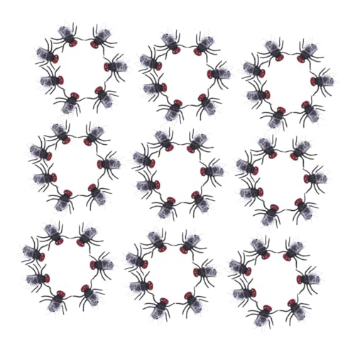 FRCOLOR 120 Stück Realistische Plastikfliegen Mini Insekten für Halloween Party Narrentag Kleine Kunststoff Stubenfliegen Prank Bugs Tragbar und Wiederverwendbar FRCOLOR 120 Stück Realistische Plastikfliegen Mini Insekten für Halloween Party Narrentag Kleine Kunststoff Stubenfliegen Prank Bugs Tragbar und Wiederverwendbar von FRCOLOR