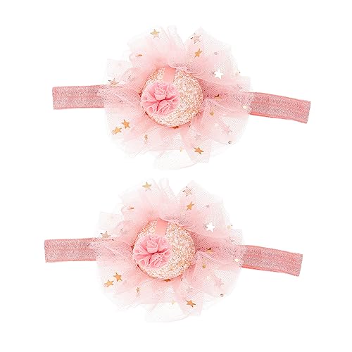 FRCOLOR 2 Stück Geburtstagsmützen aus Netzgarn mit Pailletten Kleine Partyhüte für Mädchen Lebhafte Kopfbedeckung für Babygeburtstag und Kinderfeiern FRCOLOR 2 Stück Geburtstagsmützen aus Netzgarn mit Pailletten Kleine Partyhüte für Mädchen Lebhafte Kopfbedeckung für Babygeburtstag und Kinderfeiern von FRCOLOR