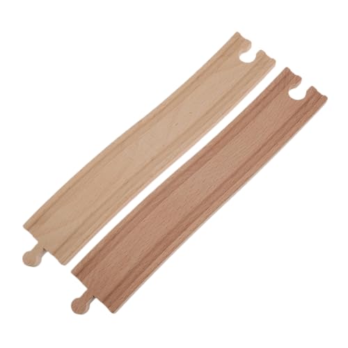 FRCOLOR 2 Stück Holzeisenbahn Erweiterungsschienen Teilig Bogenstücke aus Holz für Zugspielzeug Kinderfreundlich Sicher und Langlebig Geeignet zum Ausbau von Zugstrecken FRCOLOR 2 Stück Holzeisenbahn Erweiterungsschienen Teilig Bogenstücke aus Holz für Zugspielzeug Kinderfreundlich Sicher und Langlebig Geeignet zum Ausbau von Zugstrecken von FRCOLOR