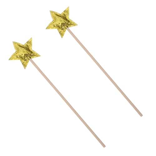 FRCOLOR 2 Stück Sternförmige Glitzer Stäbe für Mädchen Fee Zauberstab Kindergeburtstag Kostüm und Partydeko Stern Magischer Stab für Rollenspiel und Bühnenauftritte FRCOLOR 2 Stück Sternförmige Glitzer Stäbe für Mädchen Fee Zauberstab Kindergeburtstag Kostüm und Partydeko Stern Magischer Stab für Rollenspiel und Bühnenauftritte von FRCOLOR