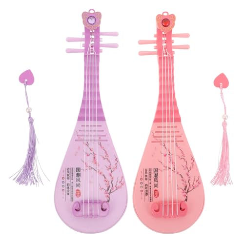 FRCOLOR 2stücke Miniatur-Musikinstrument Im Chinesischen Stil Pipa-Modell Im Vintage-Look Kleines Retro-Spielzeug Für Puppenhaus-Dekoration Kinderspielzeug Zur Musikalischen Früherziehung FRCOLOR 2stücke Miniatur-Musikinstrument Im Chinesischen Stil Pipa-Modell Im Vintage-Look Kleines Retro-Spielzeug Für Puppenhaus-Dekoration Kinderspielzeug Zur Musikalischen Früherziehung von FRCOLOR