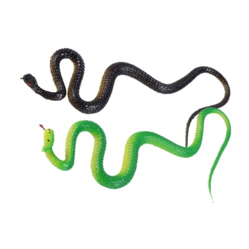 FRCOLOR 2 Stück Teiliges Realistisches Schlangenfigurenset aus Flexiblem Lebensechte Simulation Leichte Deko für Garten Party Pflanzen Kognitives Modell und Stressfreies FRCOLOR 2 Stück Teiliges Realistisches Schlangenfigurenset aus Flexiblem Lebensechte Simulation Leichte Deko für Garten Party Pflanzen Kognitives Modell und Stressfreies von FRCOLOR