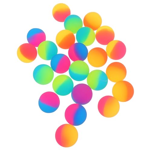 FRCOLOR 24 Stück Teiliges Bunte Gummibälle Große Elastische Outdoor Bounce Bälle für Strapazierfähig Hoher Rückprall Robustes Vollgummi für Aktives und Partyspaß FRCOLOR 24 Stück Teiliges Bunte Gummibälle Große Elastische Outdoor Bounce Bälle für Strapazierfähig Hoher Rückprall Robustes Vollgummi für Aktives und Partyspaß von FRCOLOR