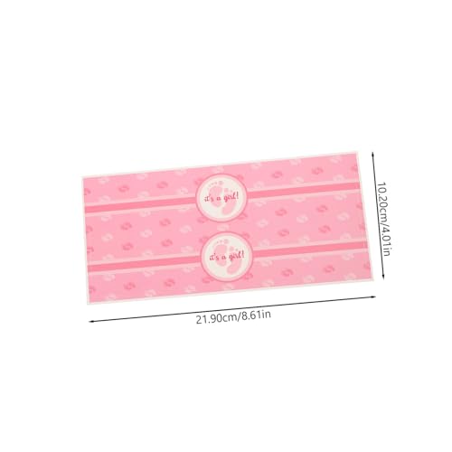 FRCOLOR 24 Stück Teiliges Flaschenetiketten Selbstklebend Wasserfest Farbenfrohe Geschlechtsverkündung Aufkleber mit Fußabdruck Design Shower Dekoration für Mädchen Party FRCOLOR 24 Stück Teiliges Flaschenetiketten Selbstklebend Wasserfest Farbenfrohe Geschlechtsverkündung Aufkleber mit Fußabdruck Design Shower Dekoration für Mädchen Party von FRCOLOR
