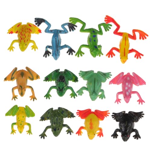 FRCOLOR 24 Stück Teiliges Froschmodell Realistische Kleine Froschfiguren aus Robustem Material Pädagogisches Kinderspielzeug und Dekorative Miniatur Froschornamente für Zuhause und Büro FRCOLOR 24 Stück Teiliges Froschmodell Realistische Kleine Froschfiguren aus Robustem Material Pädagogisches Kinderspielzeug und Dekorative Miniatur Froschornamente für Zuhause und Büro von FRCOLOR