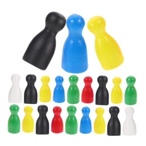 FRCOLOR 24stücke Holz Schachfiguren Kleine Schachstücke Brettspielzubehör Spielrequisiten Einfach Zu Verstauen Leicht Zu Greifen FRCOLOR 24stücke Holz Schachfiguren Kleine Schachstücke Brettspielzubehör Spielrequisiten Einfach Zu Verstauen Leicht Zu Greifen von FRCOLOR