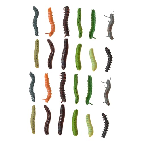 FRCOLOR 24 Stück Teiliges Realistischer Raupen Modellfiguren aus Ungiftigem Material Dekorative Bonsai Landschaftsdekoration für Garten Kinderzimmer und Natürliche Spielumgebung Zufälliger FRCOLOR 24 Stück Teiliges Realistischer Raupen Modellfiguren aus Ungiftigem Material Dekorative Bonsai Landschaftsdekoration für Garten Kinderzimmer und Natürliche Spielumgebung Zufälliger von FRCOLOR