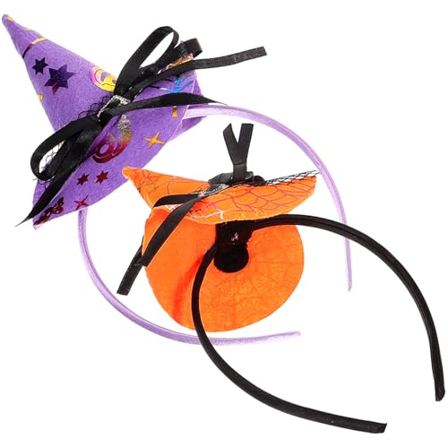 FRCOLOR 2st Halloween-haarbänder Stirnbänder Kopfschmuck Halloween-stirnband von FRCOLOR