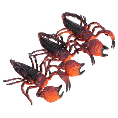 FRCOLOR 3stücke Spielzeugskorpion Als Garteninsektenornament Realistisches Tiermodellspielzeug Simulationsskorpionstatuen Für Pädagogisches Lernen Und Dekoration Im Haus Und Garten FRCOLOR 3stücke Spielzeugskorpion Als Garteninsektenornament Realistisches Tiermodellspielzeug Simulationsskorpionstatuen Für Pädagogisches Lernen Und Dekoration Im Haus Und Garten von FRCOLOR