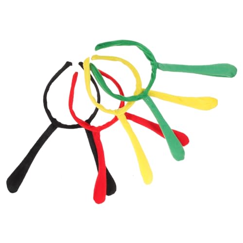 FRCOLOR 4 Stück Biene Tentakel Haarbänder Spielmatte Käferkostüme Für Grünes Antennenstirnband Party Bevorzugt Accessoires Für Mädchen Schaum Sehr Raupe Kostüm Perlen Plastik von FRCOLOR