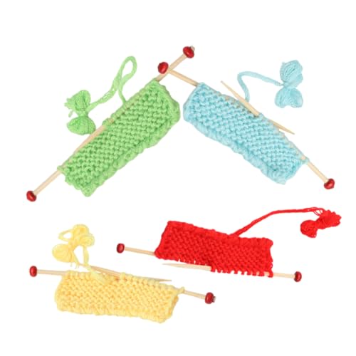 FRCOLOR 4stücke Miniatur-Strickpullover Für Puppenhaus Simulation Dekor Kleiner Hauspullover Strickpullover-Ornamente Für Bastelarbeiten Und Mikrolandschaften FRCOLOR 4stücke Miniatur-Strickpullover Für Puppenhaus Simulation Dekor Kleiner Hauspullover Strickpullover-Ornamente Für Bastelarbeiten Und Mikrolandschaften von FRCOLOR