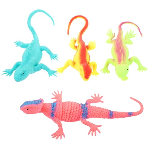 FRCOLOR 4 Stück Teiliges Realistisches Echsen für Langlebiges Sicheres Kunststoffmodell Pädagogisches Reptilspielzeug als für Jungen und Mädchen Zufällige Farbe Zufällige Farbe FRCOLOR 4 Stück Teiliges Realistisches Echsen für Langlebiges Sicheres Kunststoffmodell Pädagogisches Reptilspielzeug als für Jungen und Mädchen Zufällige Farbe Zufällige Farbe von FRCOLOR