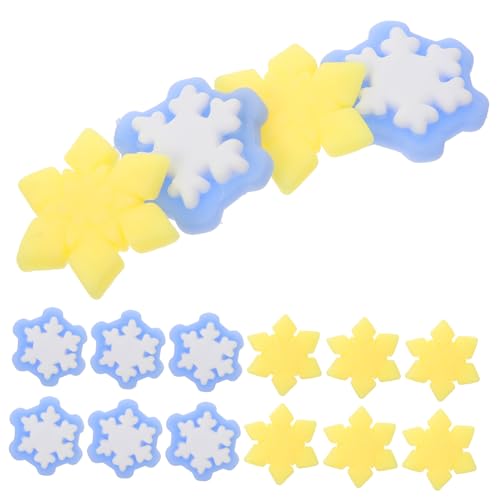 FRCOLOR 40 Stück Teiliges Squeeze Stress Schneeflockenform TPR Weiches Fidget für Partygeschenke und Stressabbau Zufälliger Stil FRCOLOR 40 Stück Teiliges Squeeze Stress Schneeflockenform TPR Weiches Fidget für Partygeschenke und Stressabbau Zufälliger Stil von FRCOLOR
