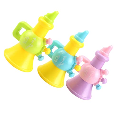 FRCOLOR 5 Stück Teiliges Horn aus Robustem Kunststoff Bunte Cartoon Trompeten für Kleinkinder und Junge Mädchen Sicher und Langlebig für Spiel und Festliche Zufällige Zufällige Farbe FRCOLOR 5 Stück Teiliges Horn aus Robustem Kunststoff Bunte Cartoon Trompeten für Kleinkinder und Junge Mädchen Sicher und Langlebig für Spiel und Festliche Zufällige Zufällige Farbe von FRCOLOR