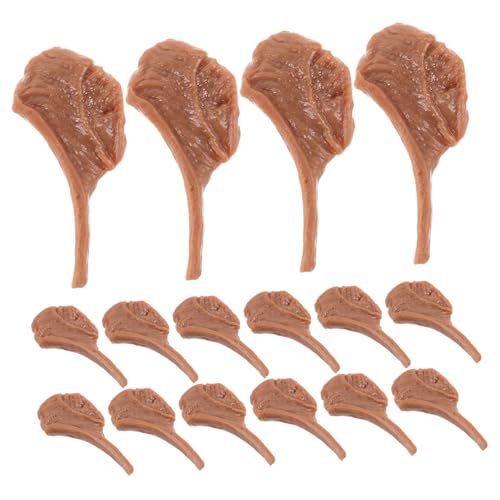 FRCOLOR 50 Stück Miniatur Steak Modell Realistische Fake Fleisch Deko Lebensechte Miniatur Rindfleisch Attrappe für DIY Basteln Puppenhaus Zubehör Fotografie Requisiten und Marktdisplay FRCOLOR 50 Stück Miniatur Steak Modell Realistische Fake Fleisch Deko Lebensechte Miniatur Rindfleisch Attrappe für DIY Basteln Puppenhaus Zubehör Fotografie Requisiten und Marktdisplay von FRCOLOR