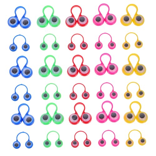 FRCOLOR 50 Stück Teiliges Augenringe Fingerpuppen in Mischfarben Leichte und Sichere Spielzeugringe für Party Halloween und Reise Fördert Hand Auge Koordination für Outdoor und FRCOLOR 50 Stück Teiliges Augenringe Fingerpuppen in Mischfarben Leichte und Sichere Spielzeugringe für Party Halloween und Reise Fördert Hand Auge Koordination für Outdoor und von FRCOLOR