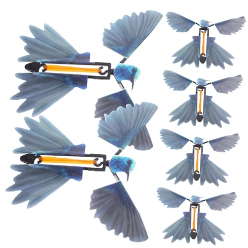 FRCOLOR 6 Stück Teiliges Fliegende Spielzeuge Gummiband Betrieben Lustige Flugvögel als für Indoor und Outdoor Spaß Langlebiges und Papiermaterial FRCOLOR 6 Stück Teiliges Fliegende Spielzeuge Gummiband Betrieben Lustige Flugvögel als für Indoor und Outdoor Spaß Langlebiges und Papiermaterial von FRCOLOR
