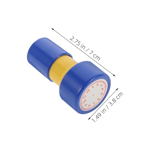 FRCOLOR 6 Stück Teiliges Lernstempel Selbstfärbend Uhrzeit Lernen Pädagogisch Kunststoff Stempel Für Schüler Lehrer Gruppenaktivitäten Uhrzeitverständnis Kinderfreundlich FRCOLOR 6 Stück Teiliges Lernstempel Selbstfärbend Uhrzeit Lernen Pädagogisch Kunststoff Stempel Für Schüler Lehrer Gruppenaktivitäten Uhrzeitverständnis Kinderfreundlich von FRCOLOR
